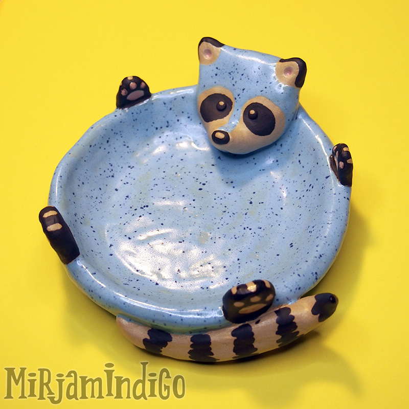 Bungle Raccoon keraaminen kulho - Image 2