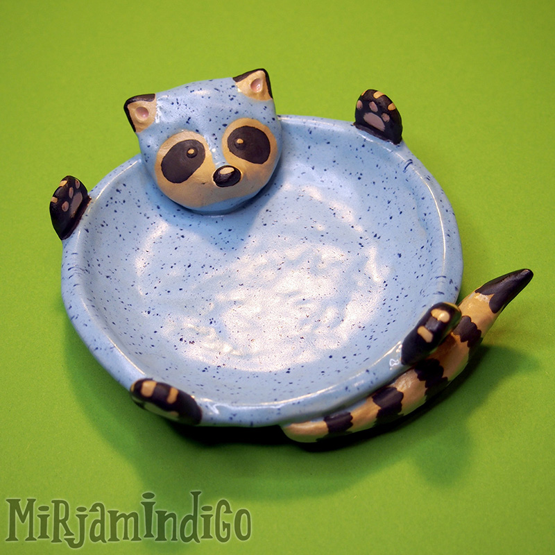 Bungle Raccoon keraaminen kulho - Image 3