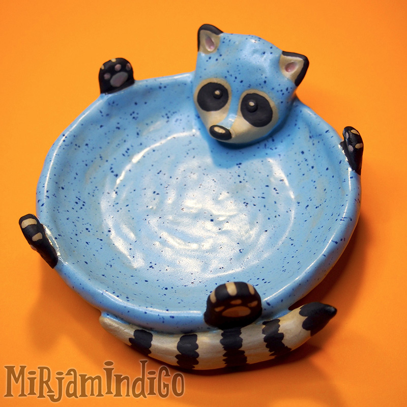 Bungle Raccoon keraaminen kulho - Image 4