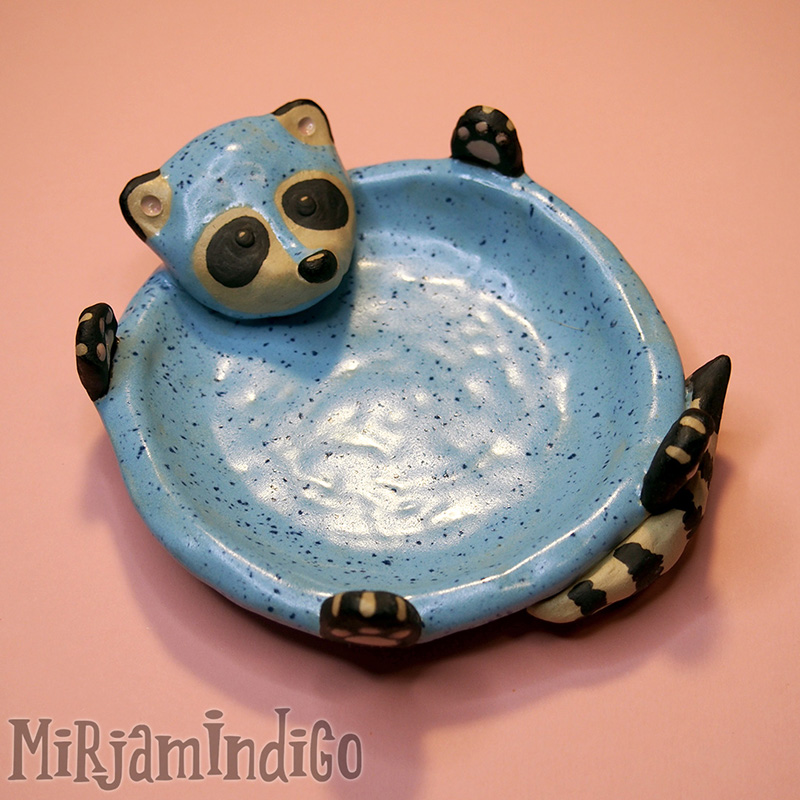 Bungle Raccoon keraaminen kulho - Image 5