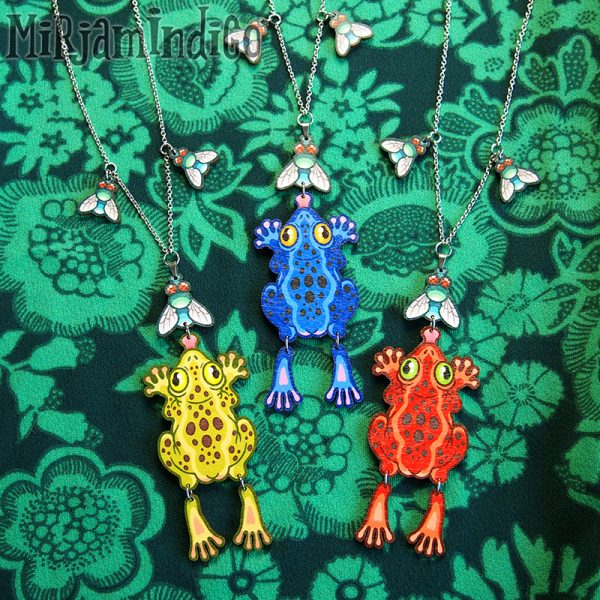 Hungry Hungry Froggo kaulakoru, eri värejä