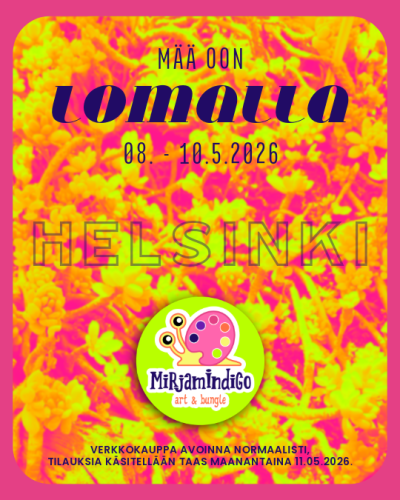Mää oon lomalla 8.-10.5.2026